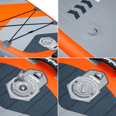 Rebel Deska SUP ACTIVE RBA-4507-OR, 335x84x15 cm, sedež, veslo,170kg