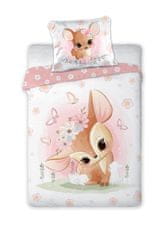Faro Tekstylia FARO Posteljno perilo za otroško posteljico Little Piglet Bombaž, 100/135, 40/60 cm