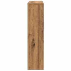 Vidaxl Pokrov za radiator hrast 149x20x82 cm inženirski les