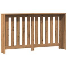 Vidaxl Pokrov za radiator hrast 149x20x82 cm inženirski les