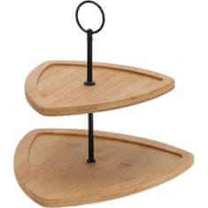 Koopman Dvigalo leseno 2 nivoja trikotnik 23,5 cm KO-170490960troj