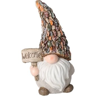 Vrtni škrat 24 cm z napisom Dobrodošli KO-095752290welc