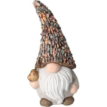 Vrtni škrat 31 cm s ptico KO-095752300ptak