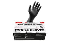 PAZINAME NITRIL ČRNE rokavice 100/1, nepudrane, XL