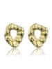 Marc Malone Dizajnerski pozlačeni uhani Haisley Gold Earrings MCE24014G