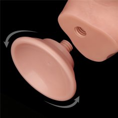 Lovetoy 7,5'' dvoslojna drsna prevleka Dong Flesh