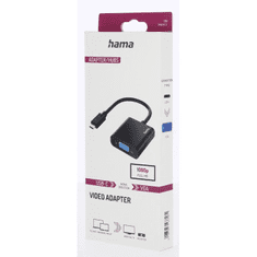 Hama Adapter USB-C za VGA, FullHD 1080p
