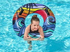 Bestway Napihljiv obroč z ročaji 91cm Tropic