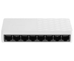HiLook Powered by HIKVISION switch NS-0508D/ 8x port/ 1000 Mbps RJ45 porti/ 1 Gbps/ Plastic