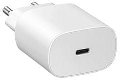 ColorWay Polnilec USB / 1x USB-C/ 25W/ Bela