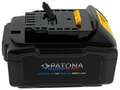 PATONA baterija za Dewalt XR 18V 5000mAh Li-Ion DCB184 s polnjenjem USB-C PD65W