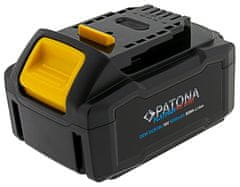 PATONA baterija za Dewalt XR 18V 5000mAh Li-Ion DCB184 s polnjenjem USB-C PD65W