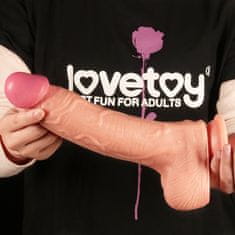 Lovetoy Dual Layer Platinum Silicone Cock 25 cm