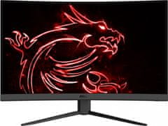 MSI Zaslon G27C4 E3 / 27" / FHD / 180Hz / 1ms / ukrivljen / črn