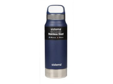 Sistema Termos iz nerjavečega jekla Hydrate iz nerjavečega jekla, 650 ml, modra