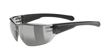 Uvex Equate očala, Mat Black/Smoke