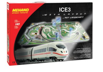 MEHANO GARNITURA VLAKA ICE3 Z MAKETO