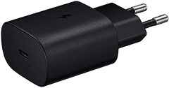 Samsung HIŠNI POLNILEC EP-TA800XBE Super Fast Charge (Type C) in podatkovni kabel EP-DW767JBE 1,8m (Type C - Type C) - črn (bulk)