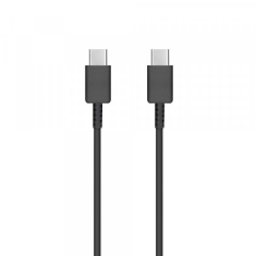 Samsung HIŠNI POLNILEC EP-TA800XBE Super Fast Charge (Type C) in podatkovni kabel EP-DW767JBE 1,8m (Type C - Type C) - črn (bulk)
