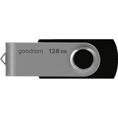 GoodRam USB KLJUČ 128GB 2.0 za shranjevanje podatkov črno srebrn