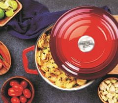CS Solingen Set posod CS-067489 litinová Xanten 7 ks red