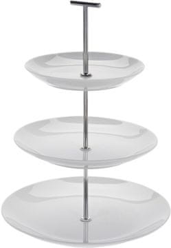 EXCELLENT Odlično KO-628900230 Porcelanasta polica 3 etaže