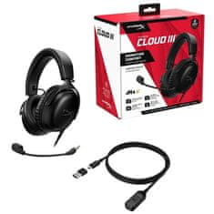 HyperX HyperX Cloud III - črna