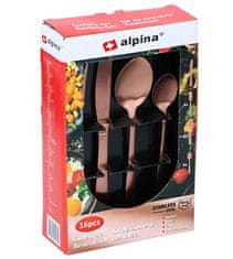 Alpina Alpina ED-225465 nerjaveče jeklo 16 kosov baker