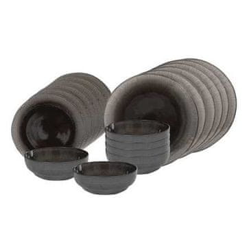 Ostatní Komplet krožnikov za večerjo HT-24327376 18 kosov Ozemljitev