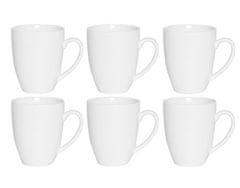 HIT HIT HT-27020692 6 kosov porcelan 375 ml bela