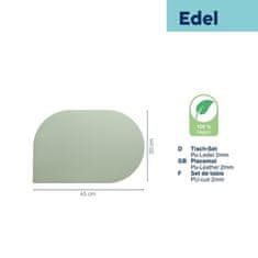 Kela Kela KL-12658 EDEL PU usnje dimljeno zelena, 45,0x30,0x0,17 cm
