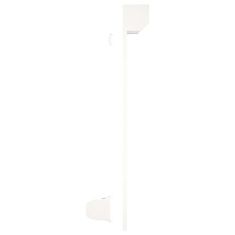 Vidaxl Rolete iz aluminija 100x130 cm bele