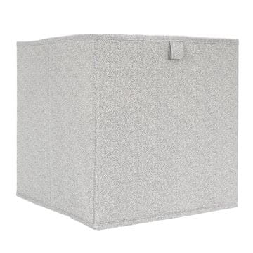 Intesi Kocka svetlo siva ZLOŽLJIVA POLICA ŠKATLA 30x30cm