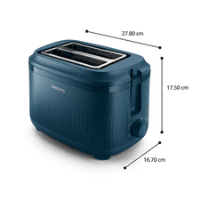 Philips HD2511/70 Series 3000 opekač kruha, temno moder