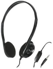 Genius slušalke HS-200C, 2x 3,5 jack, redukcija na enojni jack
