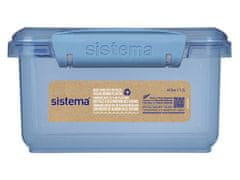 Sistema Sistema Ocean Bound Škatla za kosilo z jedilnim priborom 1,2 l, modra
