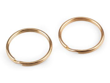 Obesek za ključe Ø35 mm - zlat (10 kosov)