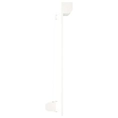 Vidaxl Rolete iz aluminija 130x140 cm bele