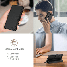 Tech-protect Wallet knjižni ovitek za Realme 14 Pro Plus 5G, črna