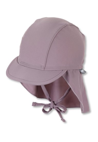Sterntaler Vodna kapa z zaščito vratu z zavezovanjem vijolična deklica - 47 cm 9-12 m