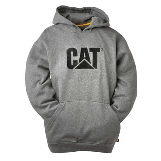 CAT MOŠKI PULOVER S KAPUCO TEMNO SIV S CAT W10646 SIV S