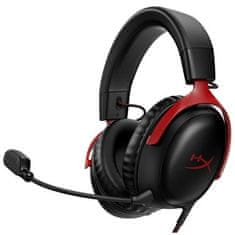 HyperX HyperX Cloud III - črno/rdeča