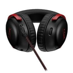 HyperX HyperX Cloud III - črno/rdeča