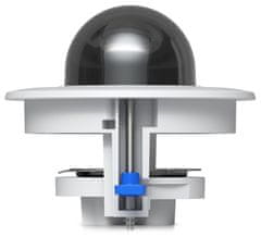Ubiquiti UniFi G5 Dome Ultra Flush Mount W - Inštalacijska škatla za UniFi G5 Dome Ultra, vgradnja pod strop, dimljeno steklo, bela