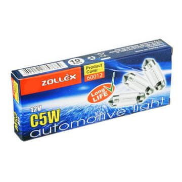 Zollex Žarnica sulfid - 12V 5W SV 8,5 35 mm 60012 (1 kos)