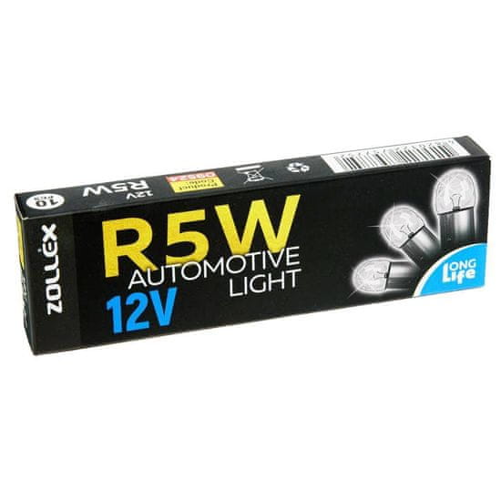Zollex Žarnica - 12V R5W BA15S (zadnja tablica) 9524 (1 kos)