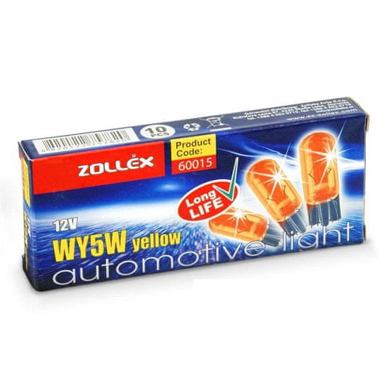 Zollex Žarnica - WY5W 12V (RUMENA) 60015 (1 kos)