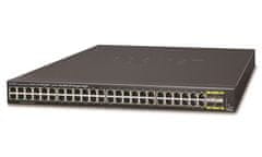 Planet GS-4210-48T4S Stikalo L2, 48x1Gb 4x1Gb SFP, QoS, brez ventilatorja