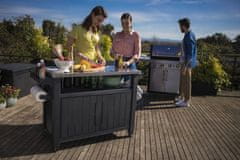 KETER Unity XL vrtni pult, 207 L, rjav