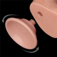 Lovetoy 8.5'' dvoslojna drsna prevleka Dong Flesh